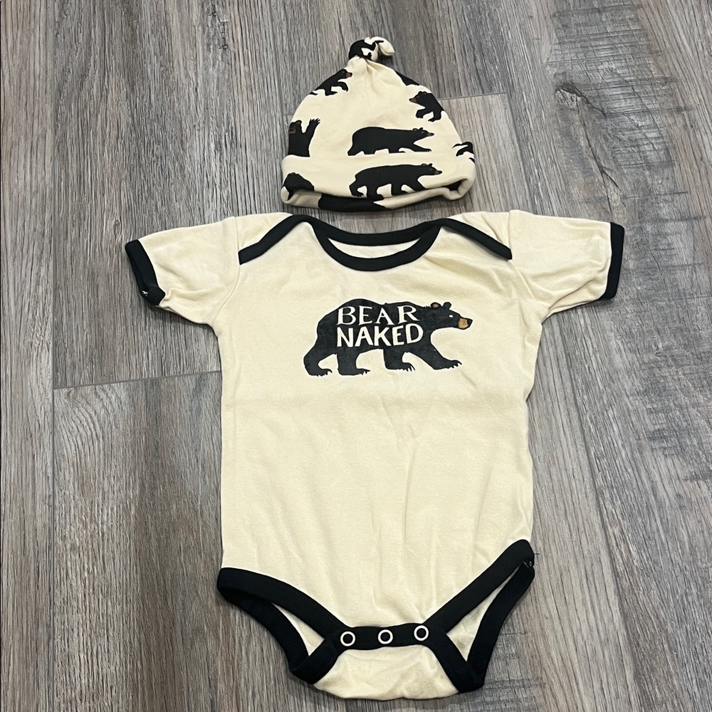 🦄5/25 Baby Bear Onesie and Hat